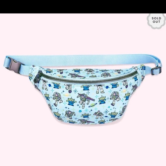 Stoney Clover Lane Toy Story Blue Classic Fanny Pack To Infinity & Beyond Disney